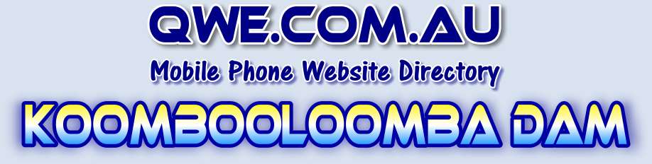 Koombooloomba Dam Banner