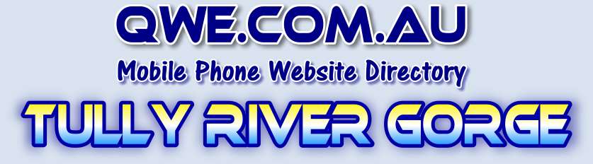 Tully River Gorge Banner